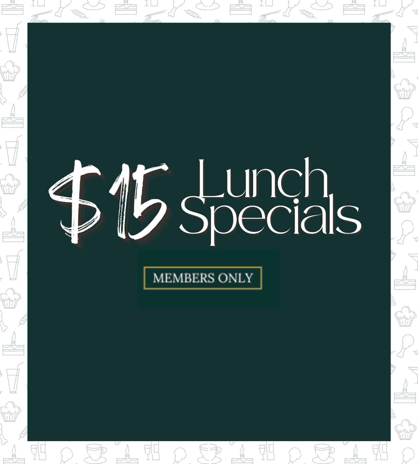 Bistro Lunch Specials