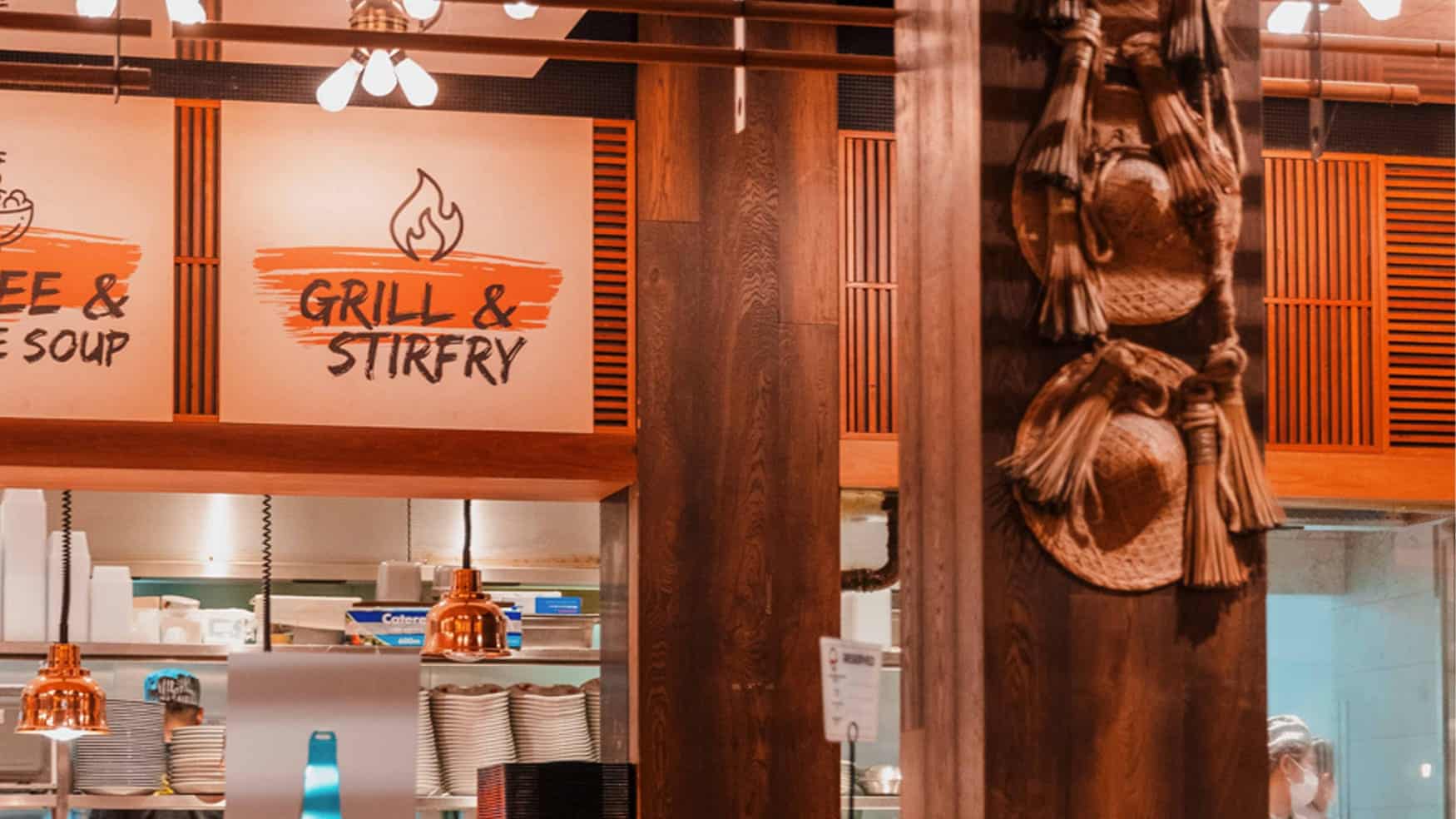 District 8 food stations