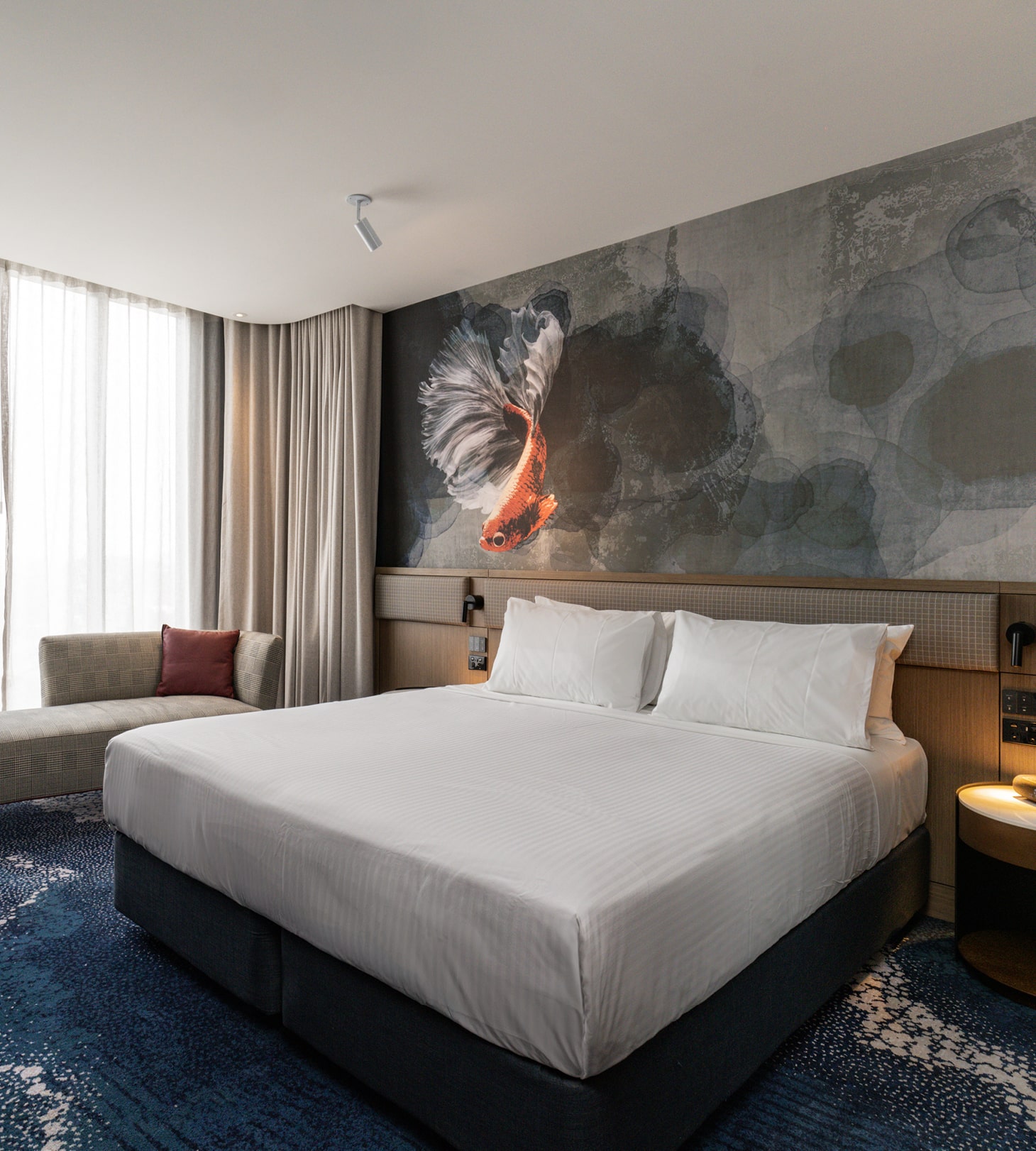 Presidential Suite bedroom in Cabramatta