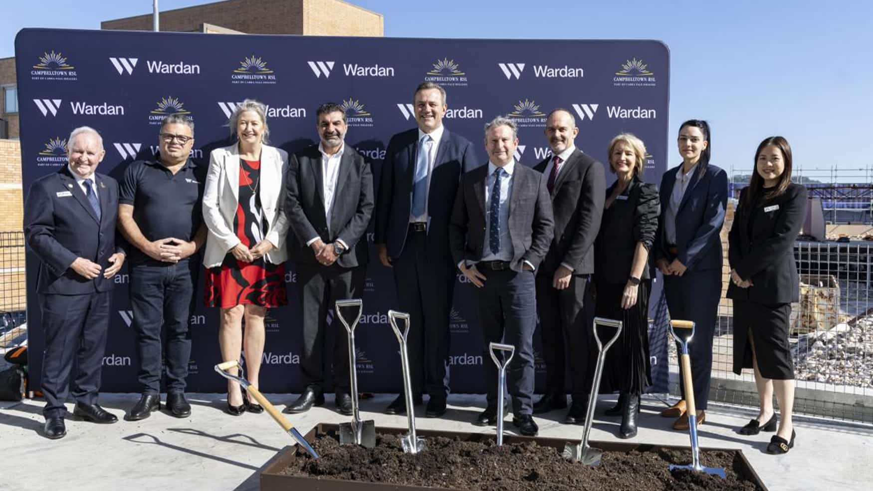 Campbelltown RSL Ground Breaking Ceremony