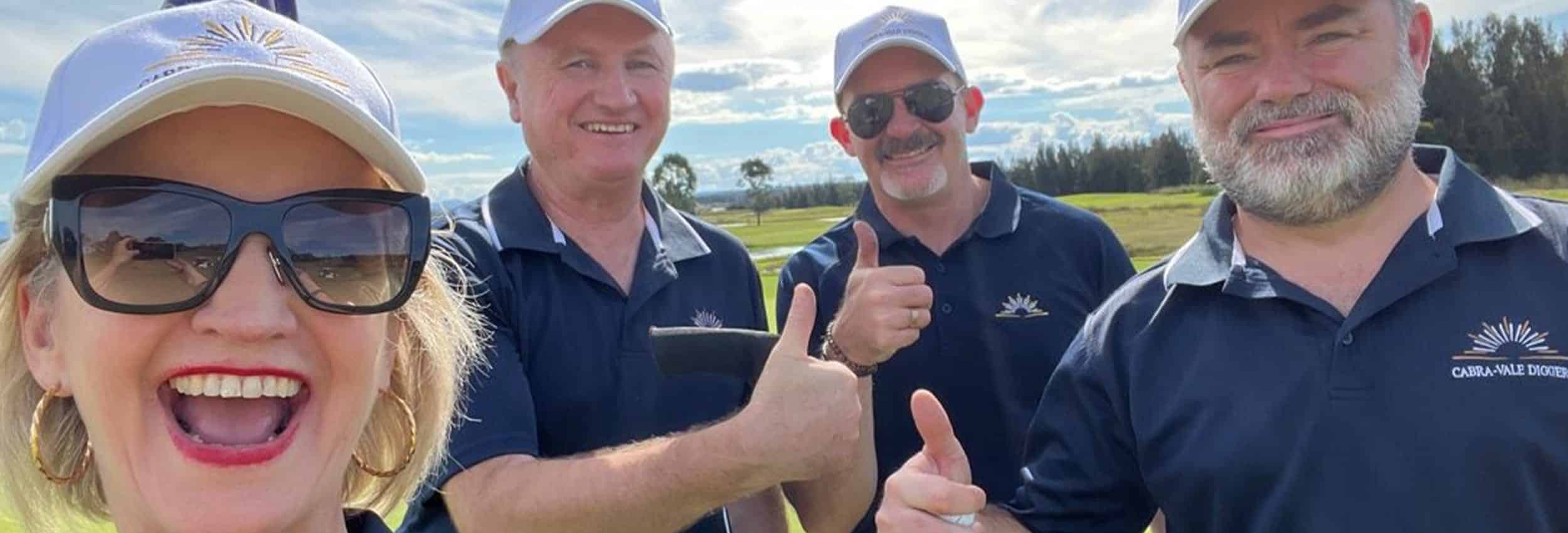 CVD team at the Golf Day at Lynnwood Golf & Country Club