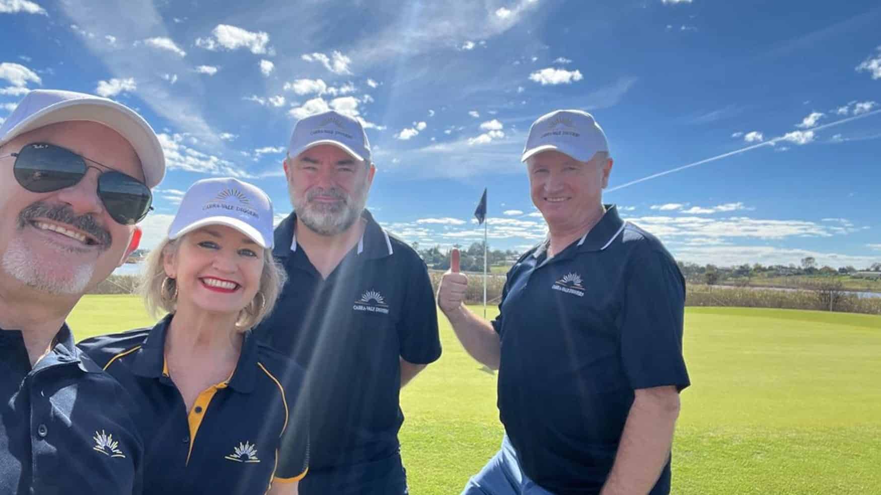 CVD team at the Golf Day at Lynnwood Golf & Country Club