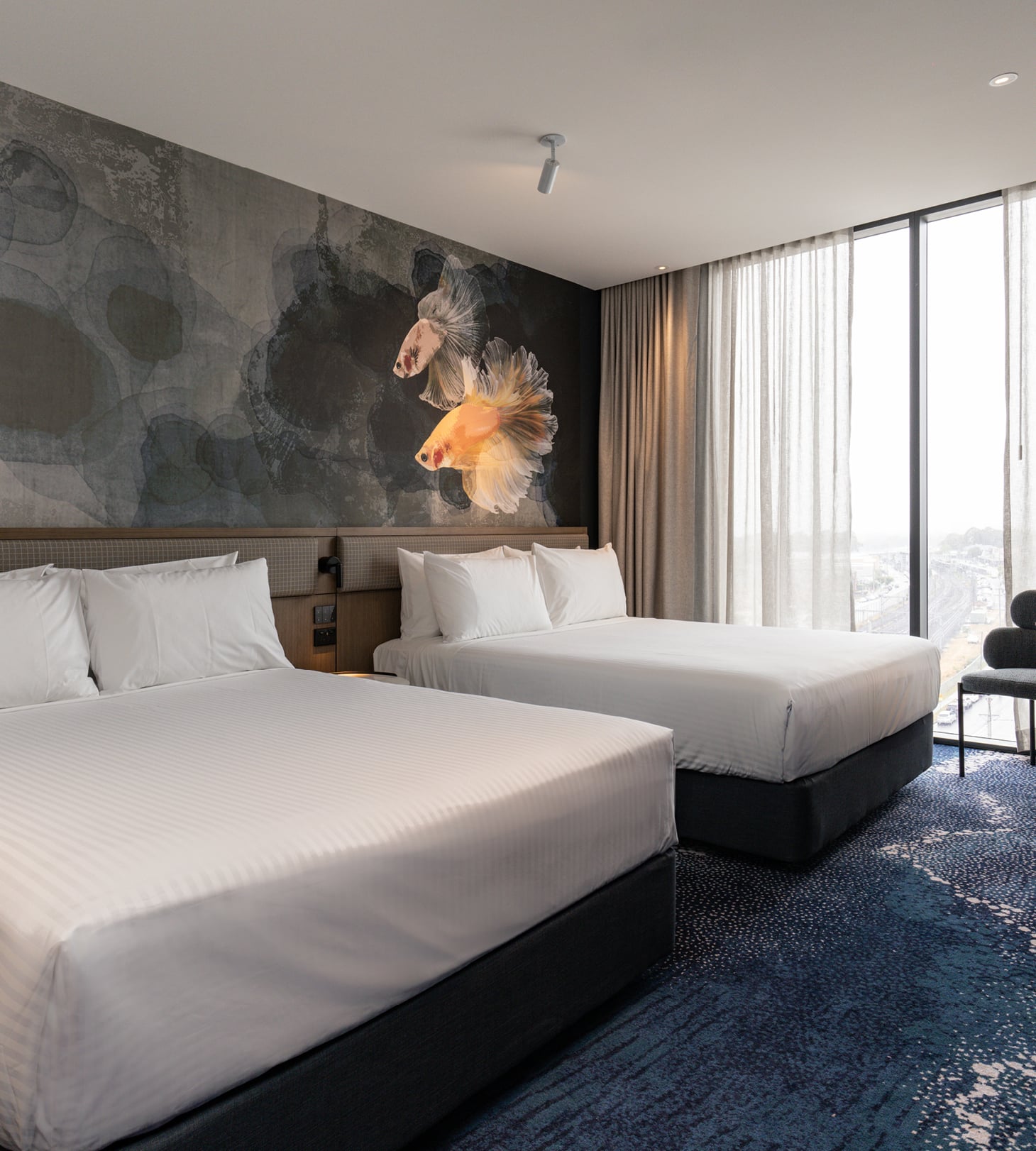 Deluxe Twin bedroom in Cabramatta