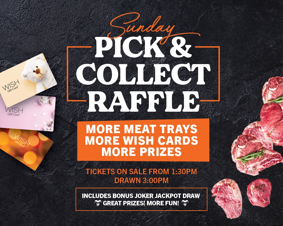 Sunday Pick & Collect Raffle
