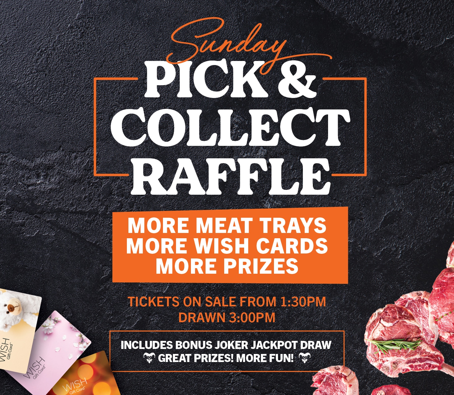 Sunday Pick & Collect Raffle