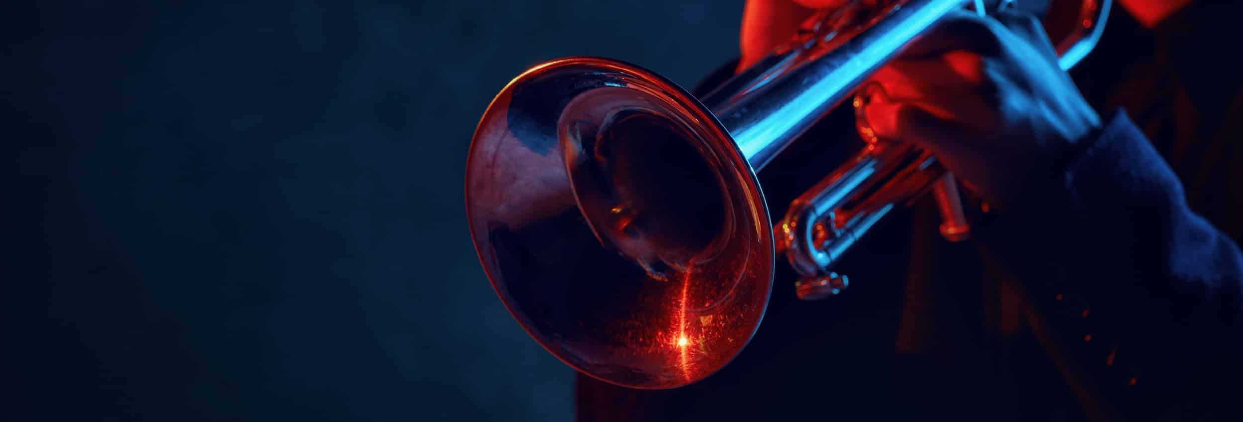 Live trumpet performance