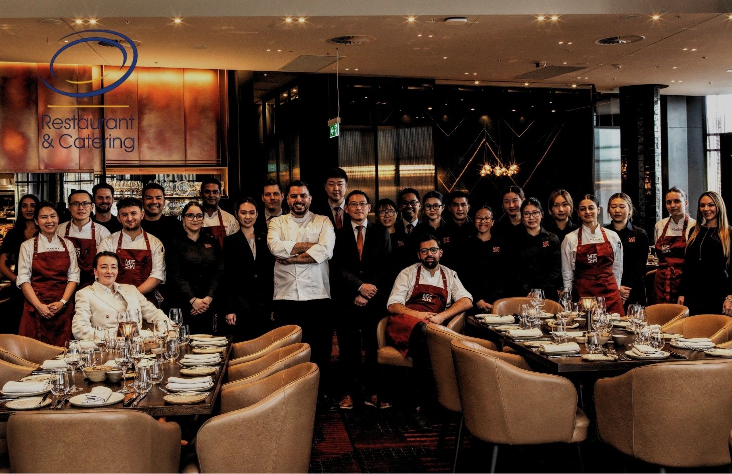 magma team with best new restaurant award