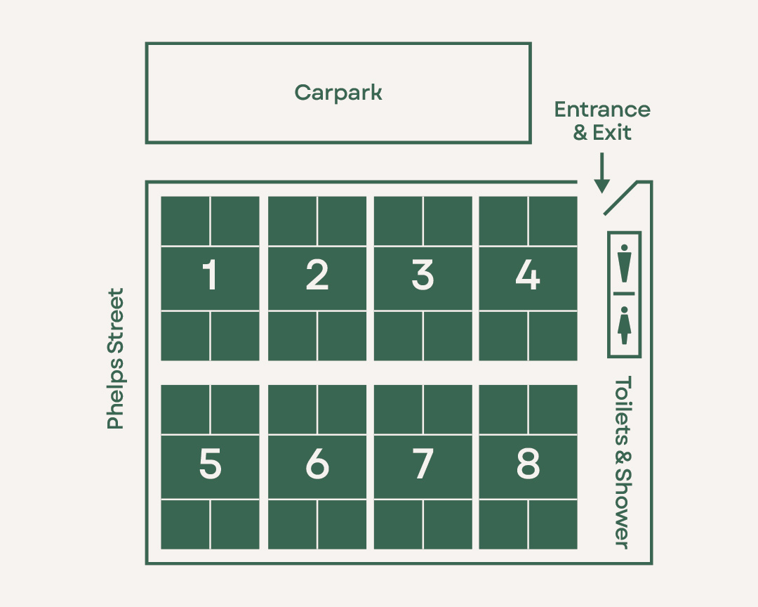 Pickleball Court Map