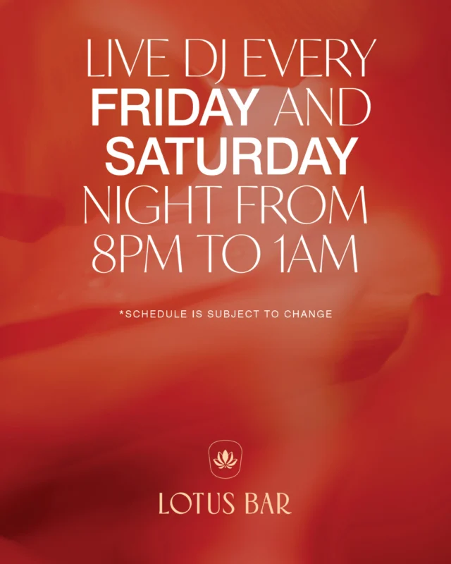 You asked for longer nights… and we delivered 🎧

Live DJs at Lotus Bar are now playing Friday and Saturday from 8PM to 1AM, giving you more time to enjoy the music, drinks and late-night vibes.

*Cabravale Club Resort practices the Responsible Service of Alcohol. 

#CabravaleClubResort #LotusBar #LiveDJ #LiveEntertainment #YourPlaceToPlay #weekendvibes