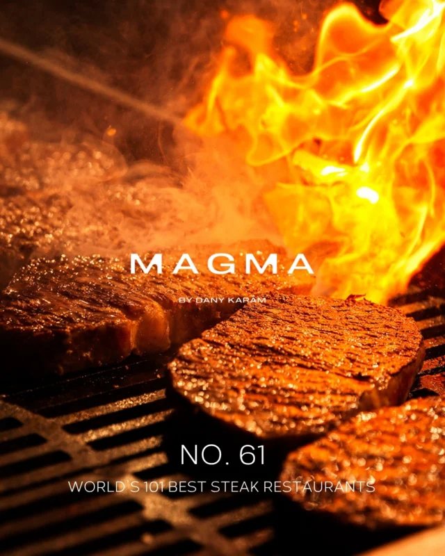 Hey guys, Dany here.

I wanted to take a moment to thank everyone for their support since opening. For Magma to be named #61 Best Steak Restaurant in the world by @worldbeststeakrestaurants this week is huge, and it’s a complete team effort.

Our vision has always been to bring a world‑class dining experience to Western Sydney. This recognition is a proud moment for all of us.

Steak, fire, and a team that shows up every day. That’s what got us here.
We look forward to seeing you back at Magma soon.

#magma #danykaram #cabravale