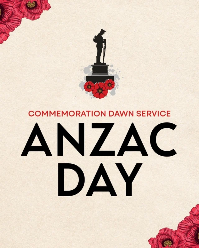 Cabravale Club Resort invites you to attend our ANZAC Day Dawn Service as we commemorate the 111th anniversary of the Gallipoli landing.

Held at Cabravale Memorial Park on Saturday 25 April.

Swipe to view the schedule or check the link in our bio for more info. 

Lest we forget.

#CabravaleClubResort #ANZACDay2026 #ANZACDay #111Anniversary #LestWeForget