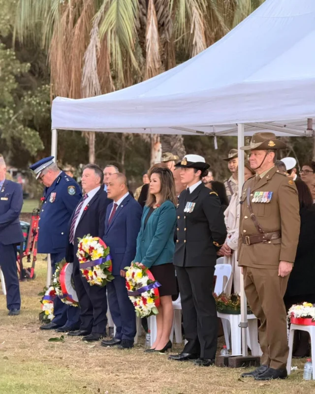 As the sun rose this morning, our community came together in quiet reflection.

At Cabravale Memorial Park — a place where returned servicemen and women are honoured and remembered — we gathered to pay tribute, to reflect, and to stand united in gratitude.

Thank you to everyone who joined us for the ANZAC Day Dawn Service. Moments like these are a powerful reminder of the strength of our community, both past and present, and the sacrifices made for the freedoms we live with today.

Lest we forget.
 
#CabravaleClubResort #AnzacDay #Commemoration #DawnService #Community